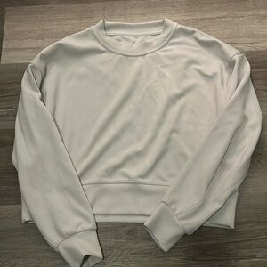 Lululemon Softstreme perfectly cropped crew Oversizedd
